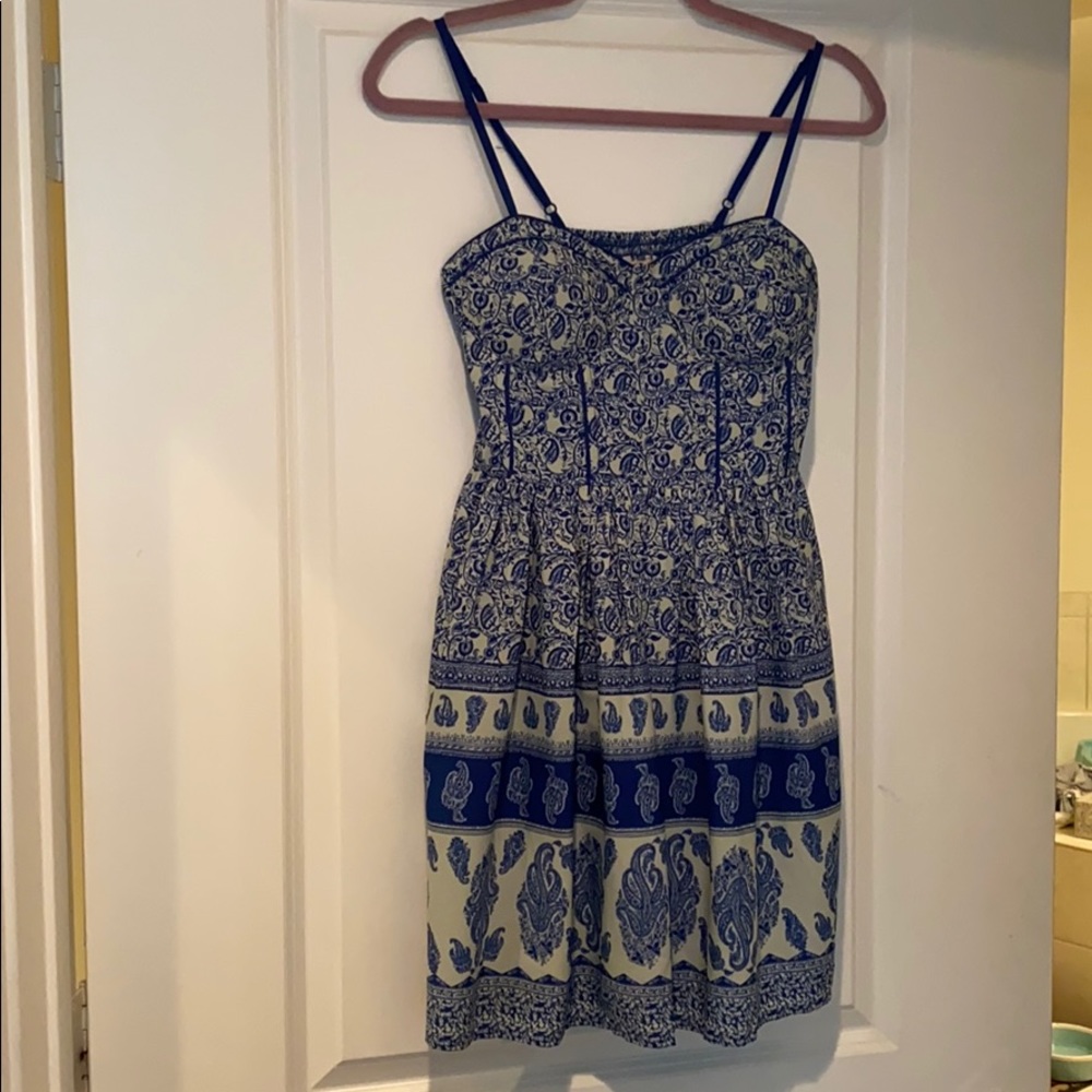 Blue summer dress